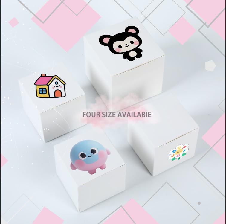 Amazon | Offizon 100個 小さな白いギフトボックス、各種サイズの